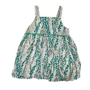 Rabbit Moon Floral Bubble Tank Size 4